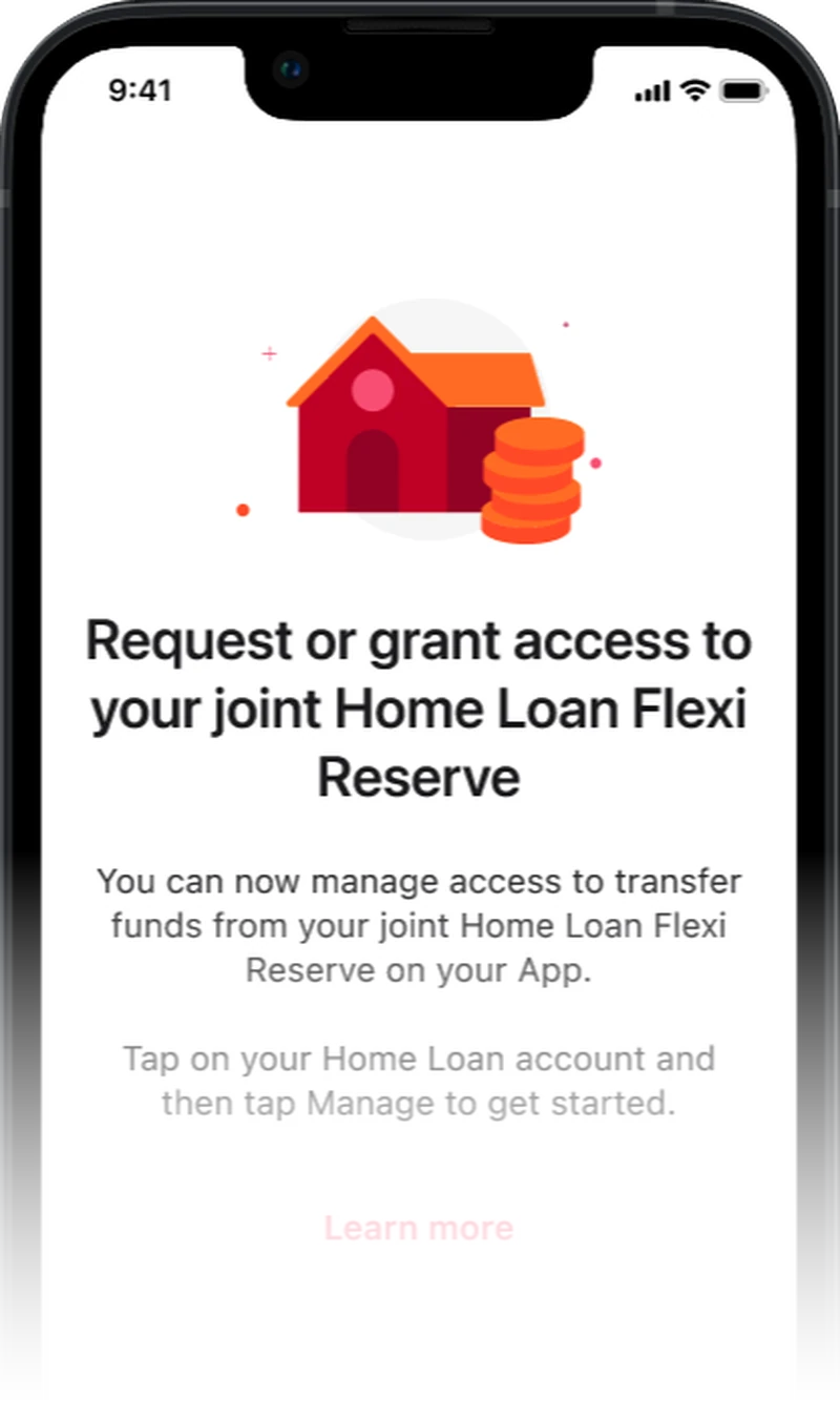 Mandate Access on mobile: the request-sent confirmation screen.